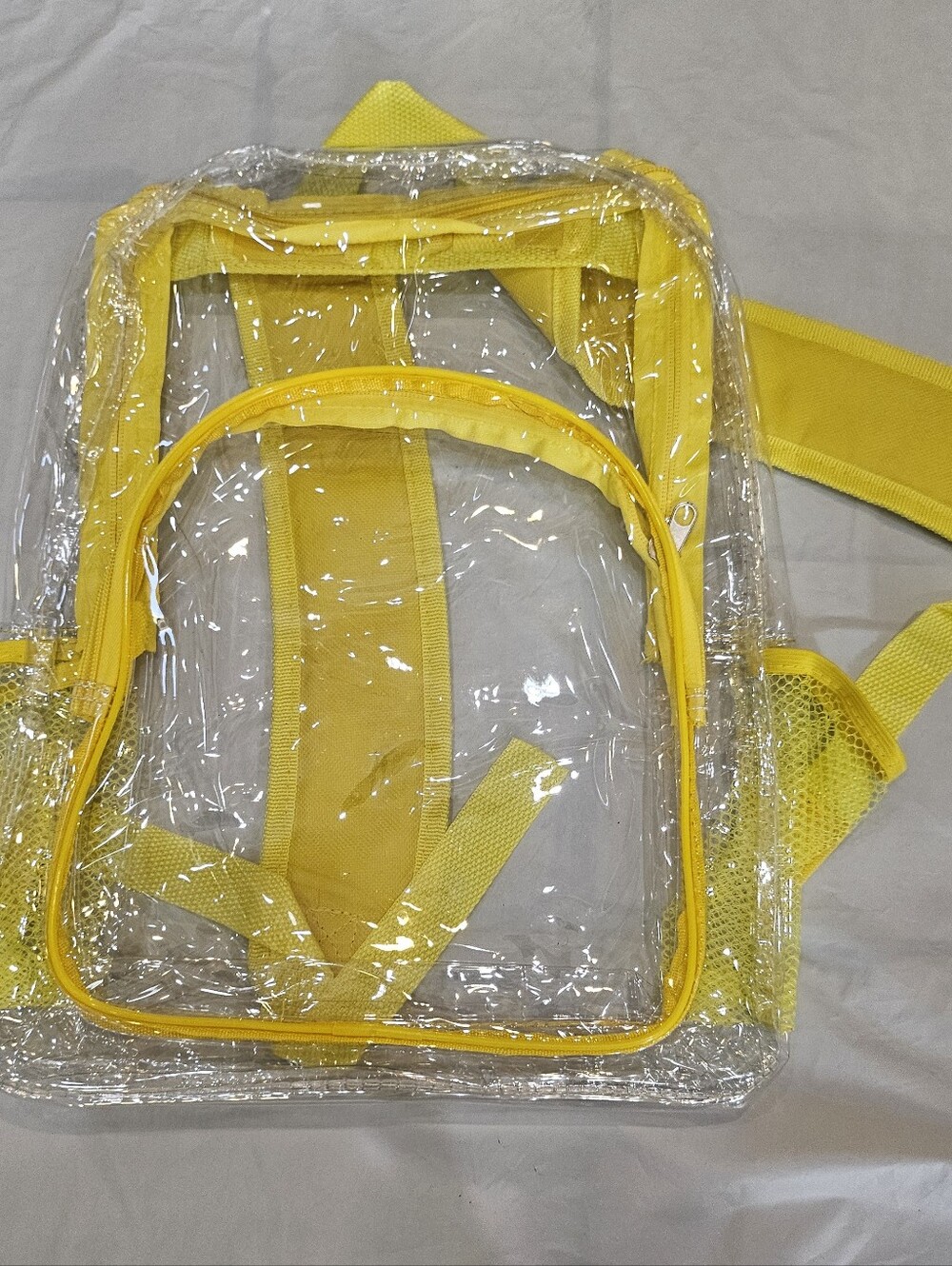 Clear Toddler Backpack 17x10x7 Heavy Duty School Bag New Without Tags